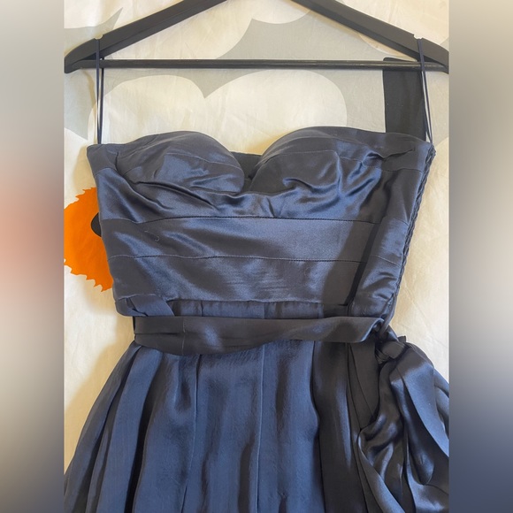 Axara Paris, size 4, navy prom dress - Picture 3 of 6